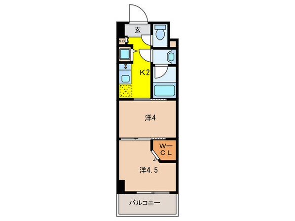 アーバンヴィスタ板橋本町(106)の物件間取画像